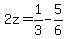 2z=1%2F3-5%2F6