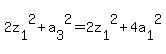 2z%5B1%5D%5E2+%2B+a%5B3%5D%5E2+=+2z%5B1%5D%5E2+%2B+4a%5B1%5D%5E2+