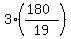 3%28%28180%29%2F19%29%29