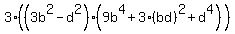 3%28%283b%5E2-d%5E2%29%2A%289b%5E4+%2B+3%28bd%29%5E2+%2B+d%5E4%29%29