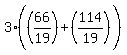 3%28%2866%2F19%29%5E%22%22%2B%28114%2F19%29%29