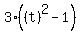 3%28%28t%29%5E2-1%29%29
