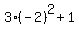 3%28-2%29%5E2%2B1