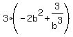 3%28-2b%5E2%2B3%2Fb%5E3%29