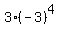 3%28-3%29%5E4