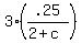 3%28.25%2F%282%2Bc%29%29