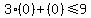 3%280%29%2B%280%29%3C=9