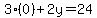 3%280%29%2B2y=24