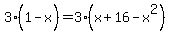 3%281-x%5E%22%22%29=3%28x%2B16-x%5E2%29