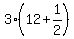 3%2812%2B1%2F2%29
