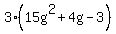 3%2815g%5E2%2B4g-3%29