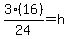 3%2816%29%2F24=h