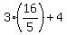 3%2816%2F5%29+%2B+4
