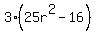 3%2825r%5E2-16%29