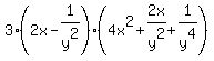 3%282x-1%2Fy%5E2%29%284x%5E2%2B2x%2Fy%5E2%2B1%2Fy%5E4%29