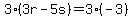 3%283r-5s%29=3%28-3%29
