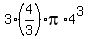 3%284%2F3%29%2Api%2A4%5E3