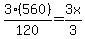 3%28560%29%2F120=3x%2F3