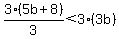 3%285b%2B8%29%2F3%3C3%283b%29