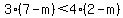 3%287-m%29%3C4%282-m%29