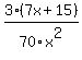 3%287x+%2B+15%29%2F70x%5E2