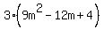 3%289m%5E2-12m%2B4%29