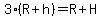 3%28R%2Bh%29=R%2BH