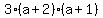 3%28a%2B2%29%28a%2B1%29
