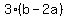 3%28b-2a%29