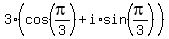 3%28cos%28pi%2F3%29%2Bi%2Asin%28pi%2F3%29%29