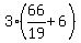 3%28expr%2866%2F19%29%2B6%29
