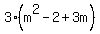 3%28m%5E2+-+2+%2B+3m%29