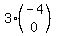 3%28matrix%282%2C1%2C-4%2C0%29%29