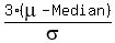 3%28mu+-Median%29%2F%28sigma%29