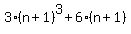 3%28n%2B1%29%5E3+%2B+6%28n%2B1%29