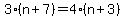 3%28n%2B7%29+=+4%28n%2B3%29