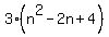 3%28n%5E2-2n%2B4%29
