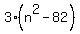 3%28n%5E2-82%29