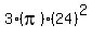 3%28pi%29%2824%29%5E2