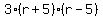 3%28r%2B5%29%28r-5%29