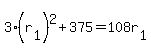 3%28r%5B1%5D%29%5E2+%2B+375+=+108r%5B1%5D