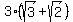 3%28sqrt%283%29%2Bsqrt%282%29%29