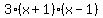 3%28x%2B1%29%28x-1%29