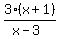 3%28x%2B1%29%2F%28x-3%29