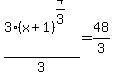 3%28x%2B1%29%5E%284%2F3%29%2F3+=+48%2F3