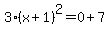 3%28x%2B1%29%5E2=0%2B7