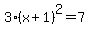 3%28x%2B1%29%5E2=7