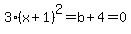 3%28x%2B1%29%5E2=b%2B4=0