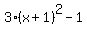 3%28x%2B1%29%5E2-1