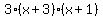 3%28x%2B3%29%28x%2B1%29